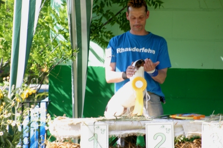 Yana Luise vom ganzen Herzen mit Herrchen Klaus Prahm
